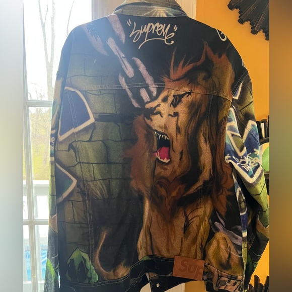 Supreme x Lee Quinones denim jacket - Picture 4 of 8
